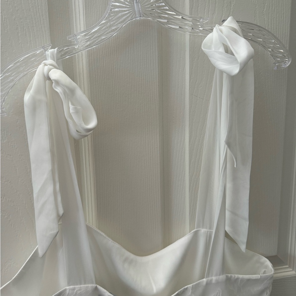 Lulu's White Midi Dress - Picture 8 of 11